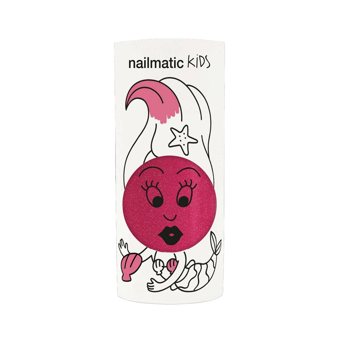 Nail Polish (Dark Pink Glitter)