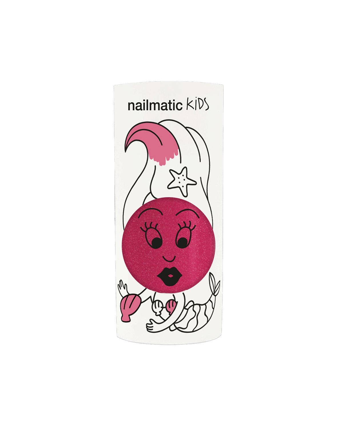 Nail Polish (Dark Pink Glitter)