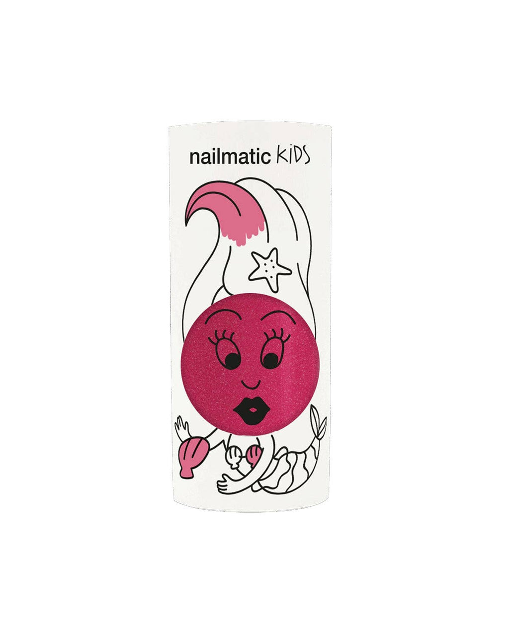 Nail Polish (Dark Pink Glitter)