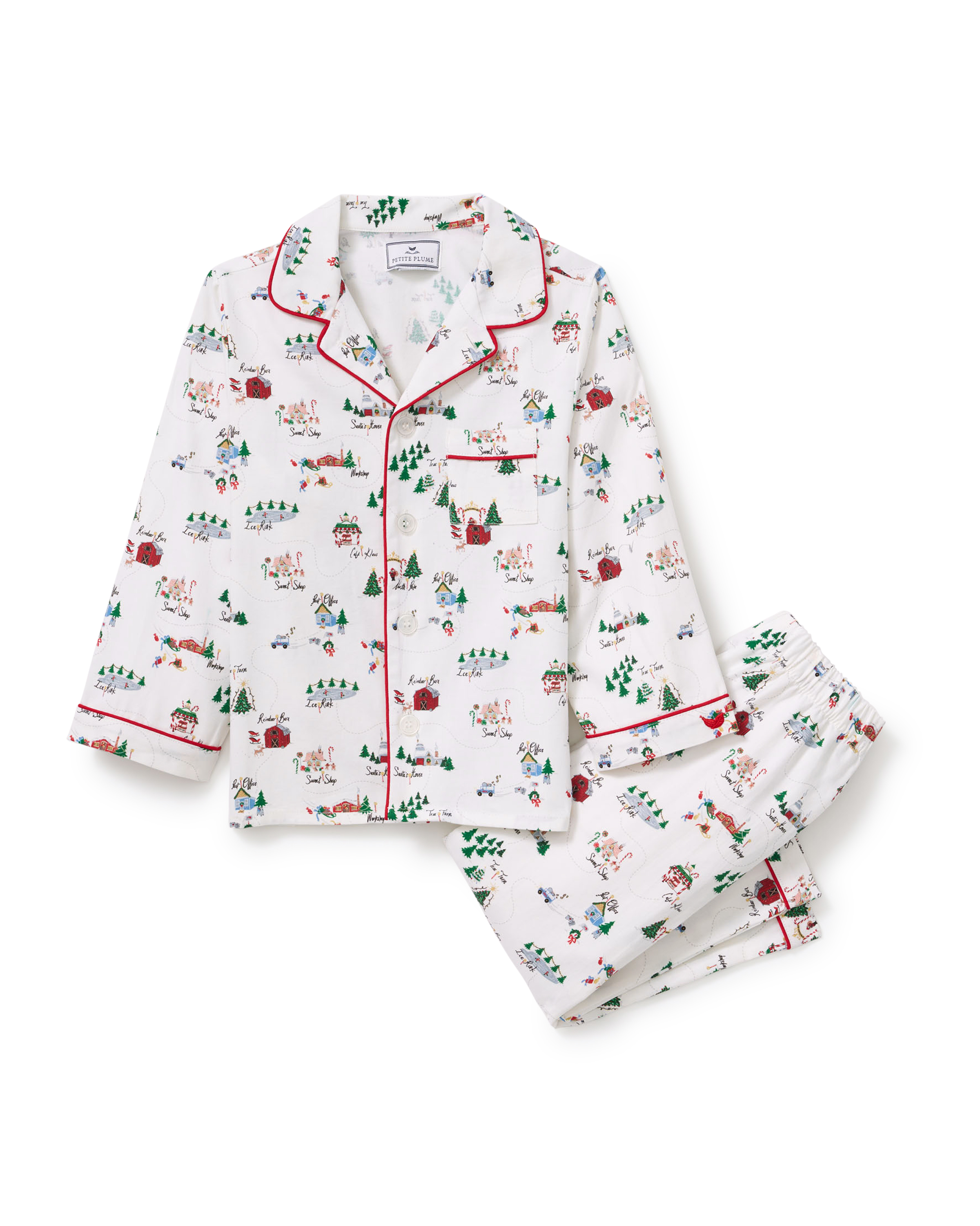Children's Twill Pajama Set (North Pole Chronicles)