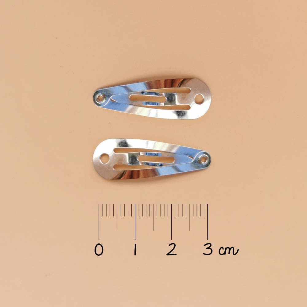 Mini Butterfly Hair Clips (Blotting Paper Pink)