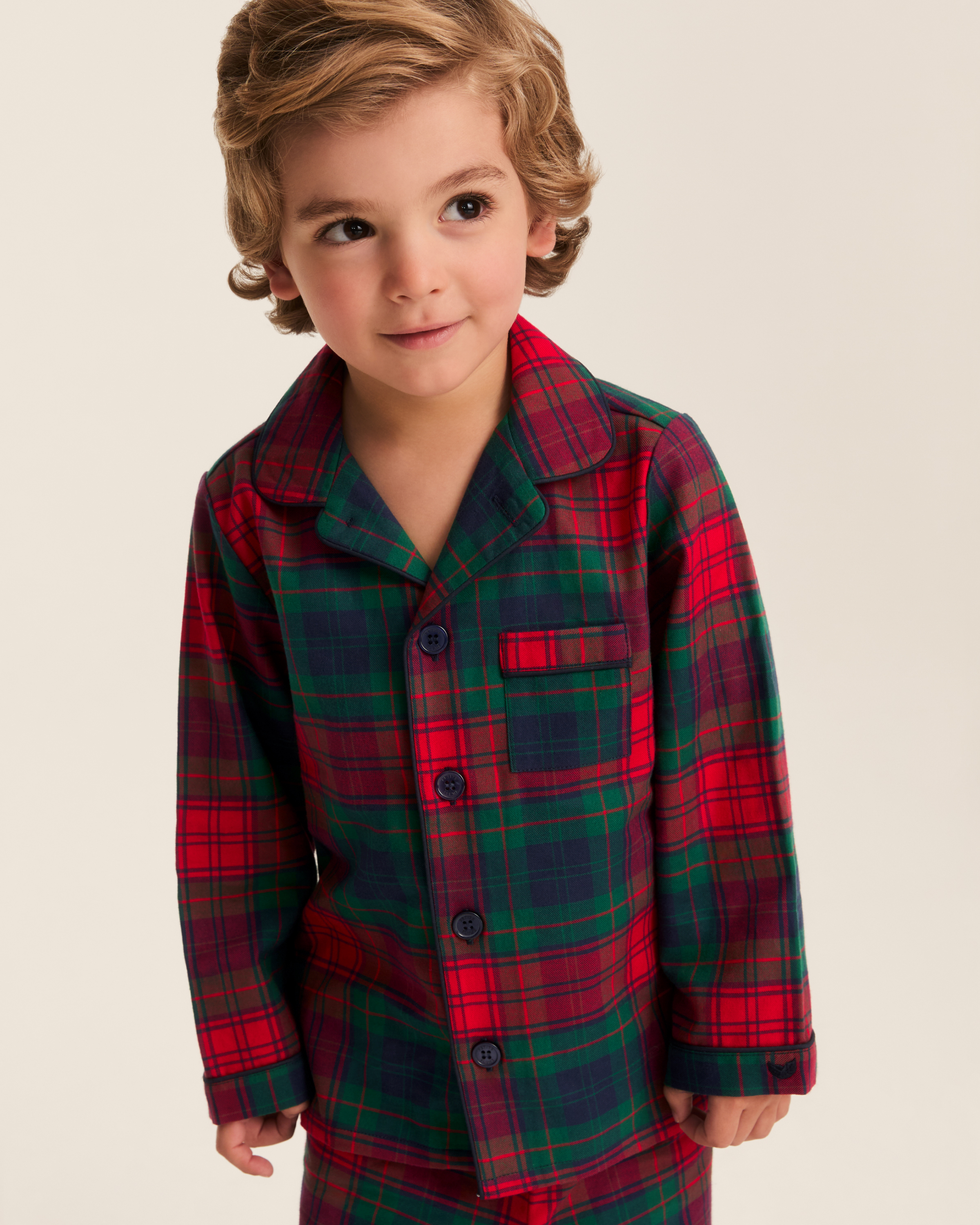 Children's Twill Pajama Set (St. James Tartan)