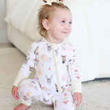 Convertible Zip Romper (Barnyard Buddies)