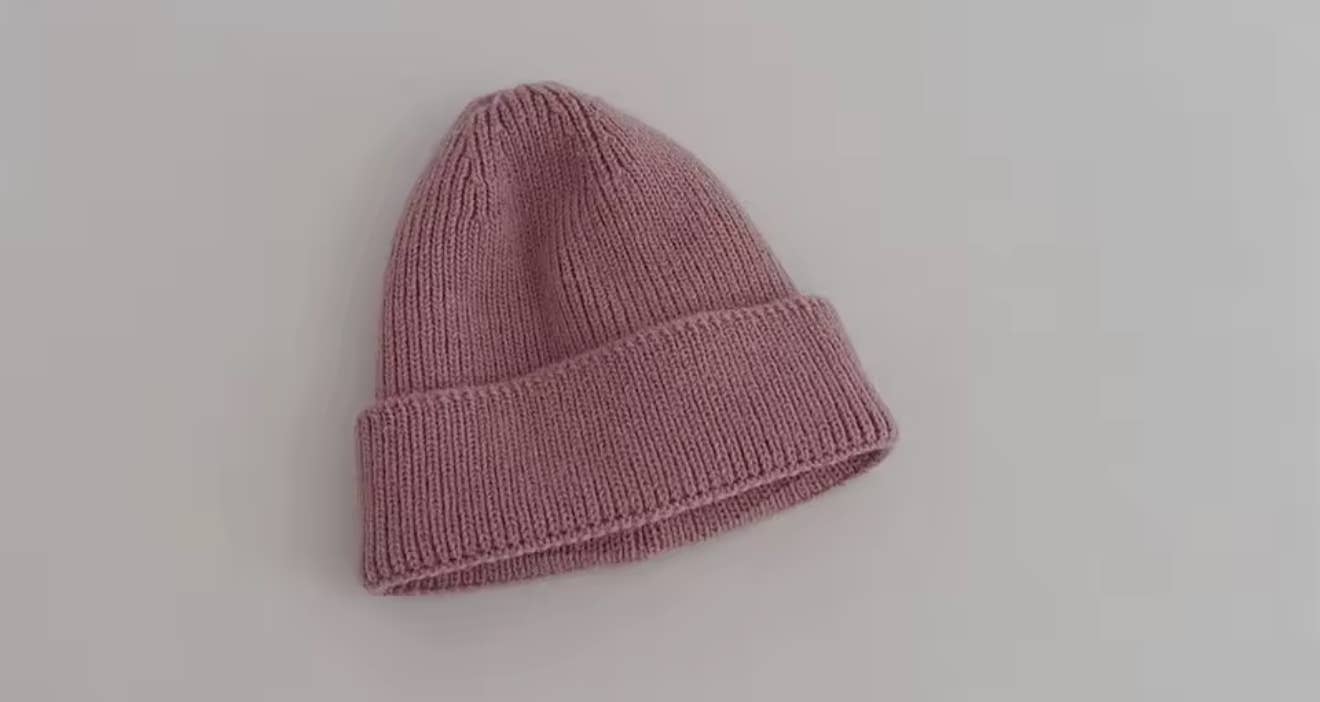 Everyday Beanie (Blush Pink)
