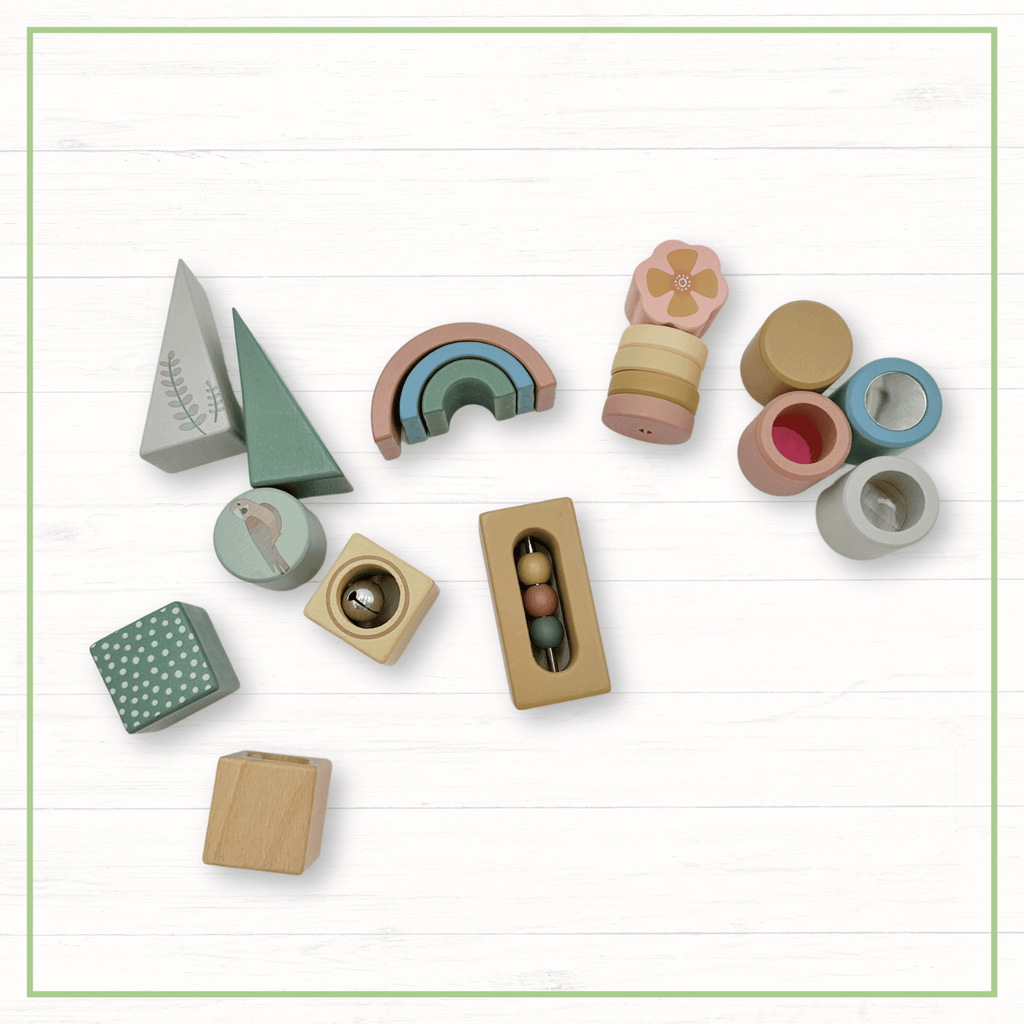 Wooden Activity Blocks (15pcs)