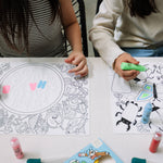 Peel & Stick Solid Paint Set for Window Art