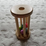Multicolored Wooden Rattle