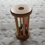Multicolored Wooden Rattle