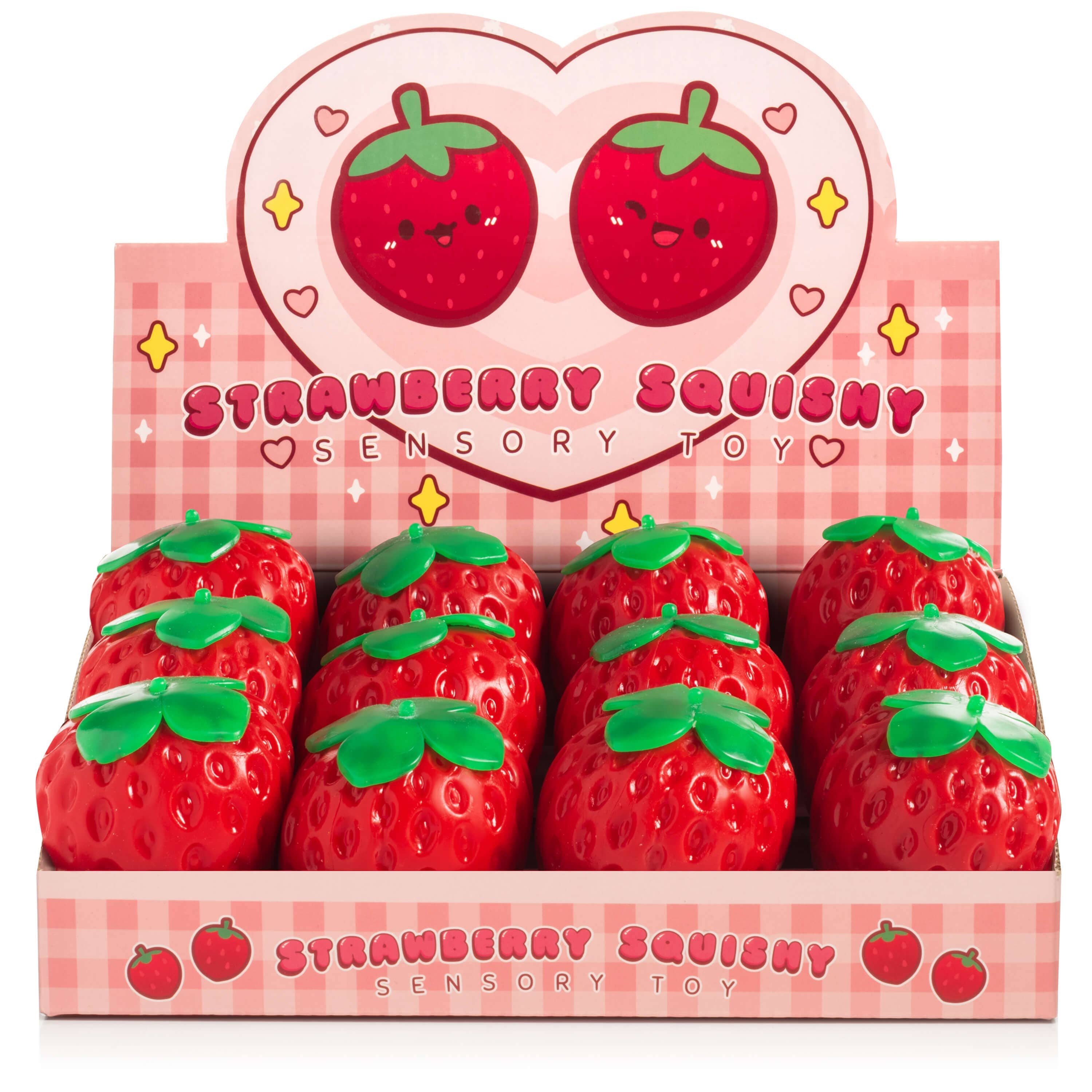 Strawberry Shaped Sensory Toy