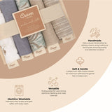 Sea Life Wash Cloth Set (5-pack)