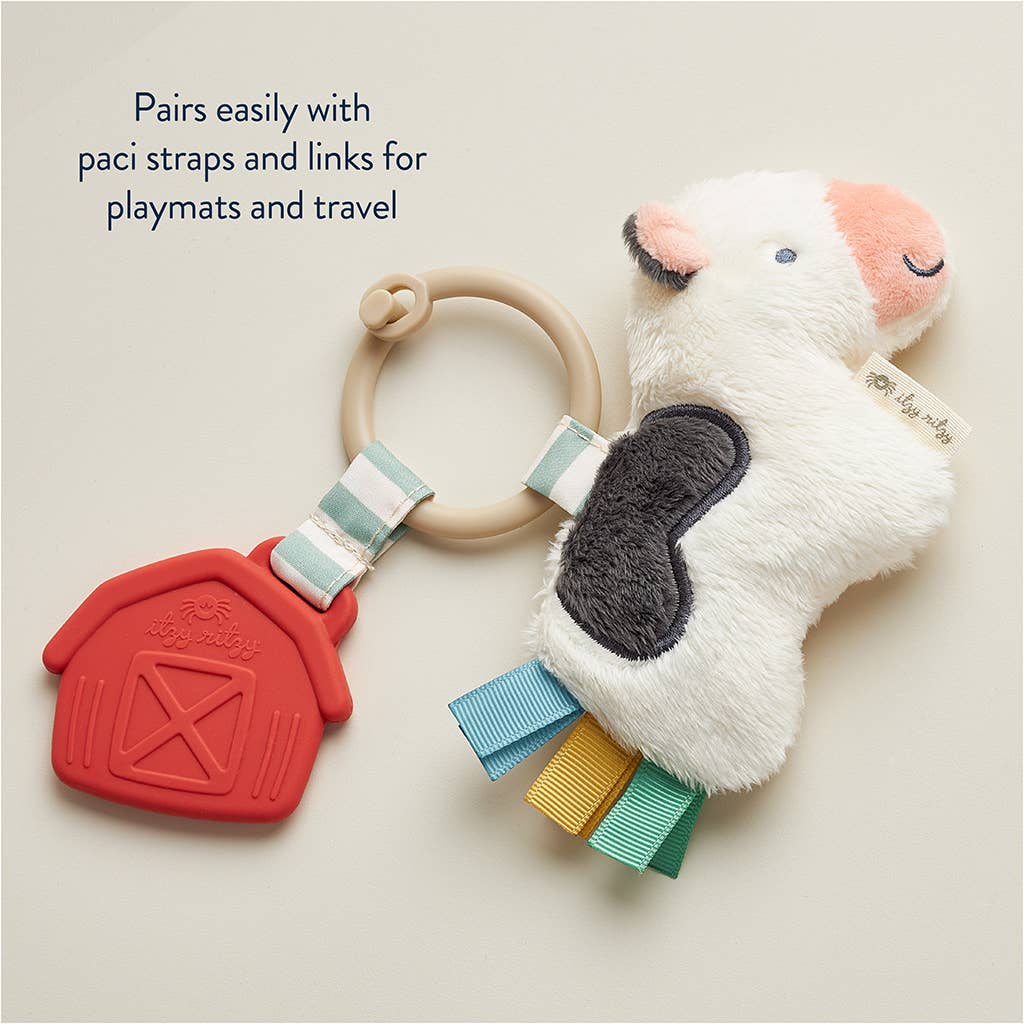 Itzy Pal Teether (Cow)