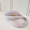 Beaded Headband (Cotton Candy)