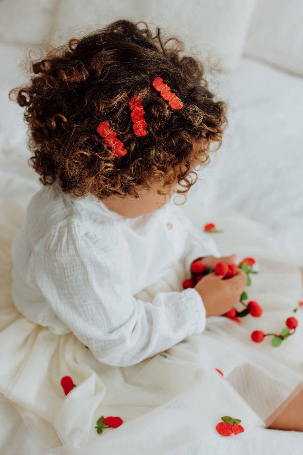 Apple Hair Clip