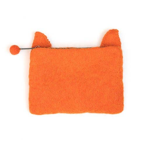 Felt Coin Purse (Sleepy Fox)