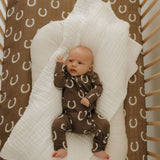 Bamboo Zip Pajamas (Giddy Up)