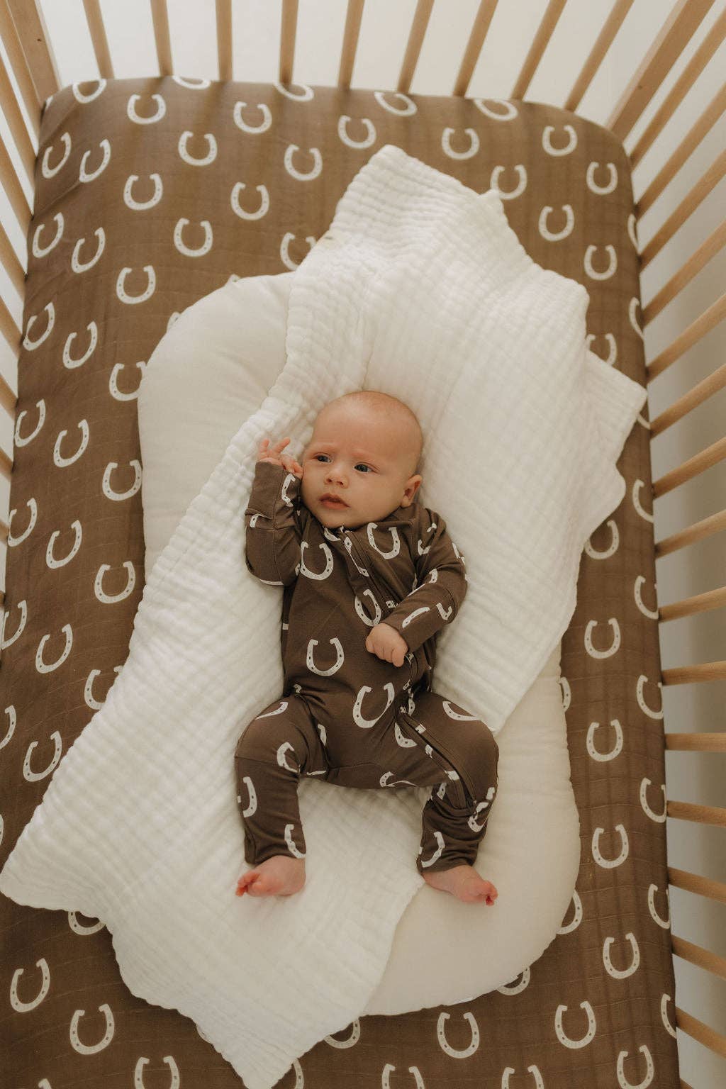Bamboo Zip Pajamas (Giddy Up)