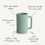 Bath Rinse Cup (Sage)