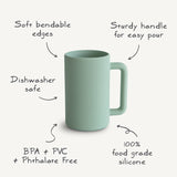 Bath Rinse Cup (Sage)