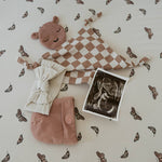 Muslin Lovey (Rosewood Checker)
