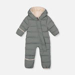 Baby Cloud One Piece Snowsuit (Sage Green)