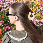 Claw Hair Clip (Good Luck Horseshoe)