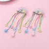 Hair Clip Set (Rainbow Ribbons)
