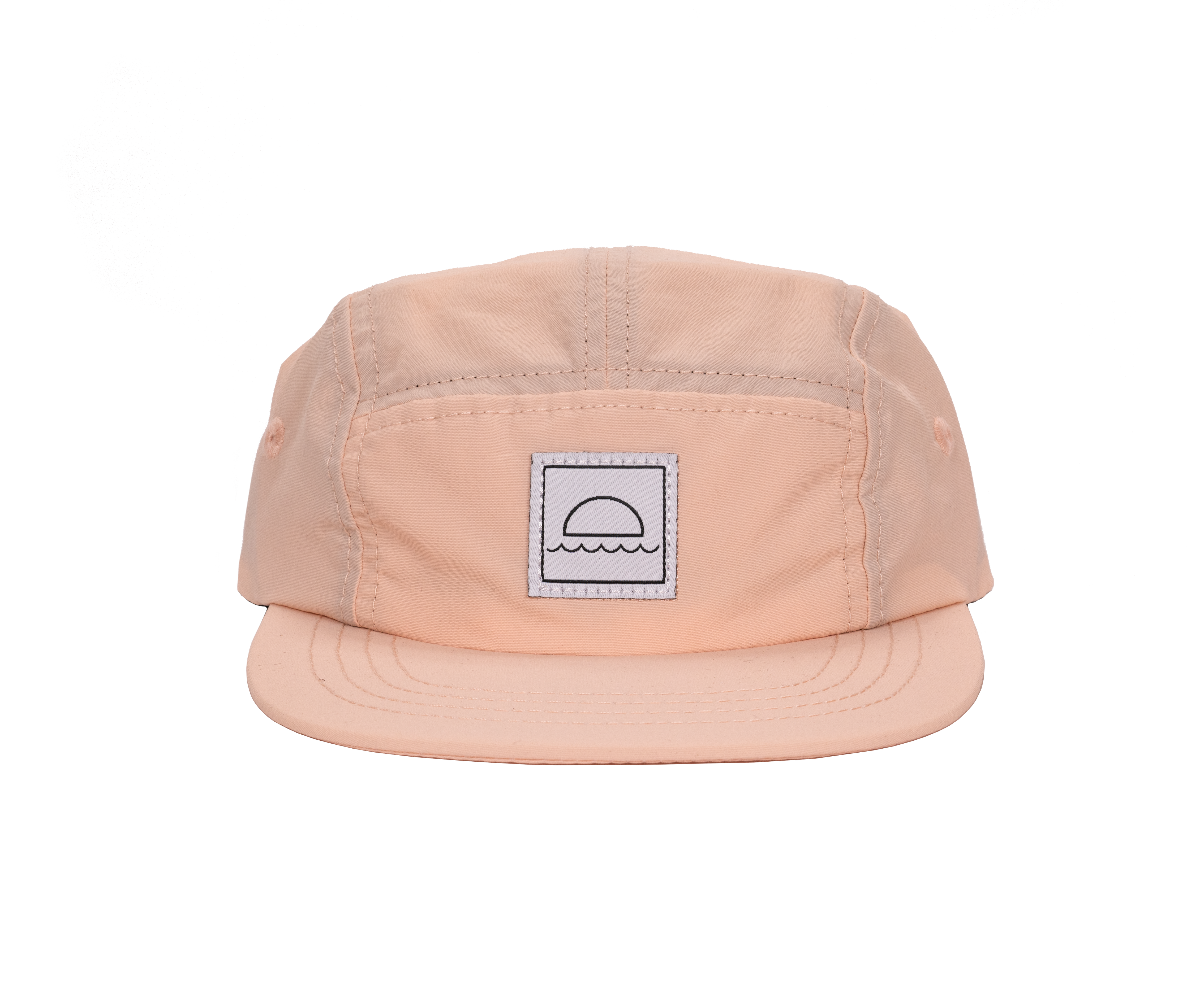 Nylon Five-Panel Cap (Petal)