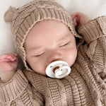 Baby Bear Jumpsuit (Acorn)