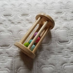 Multicolored Wooden Rattle