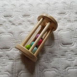Multicolored Wooden Rattle