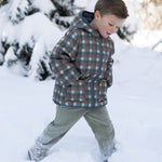 Lightweight Reversible Puffer (Midnight Check)