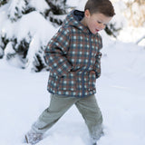 Lightweight Reversible Puffer (Midnight Check)