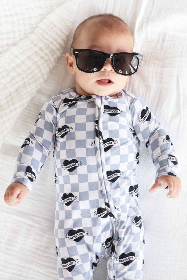 Zipper Footie (Mama's Boy)