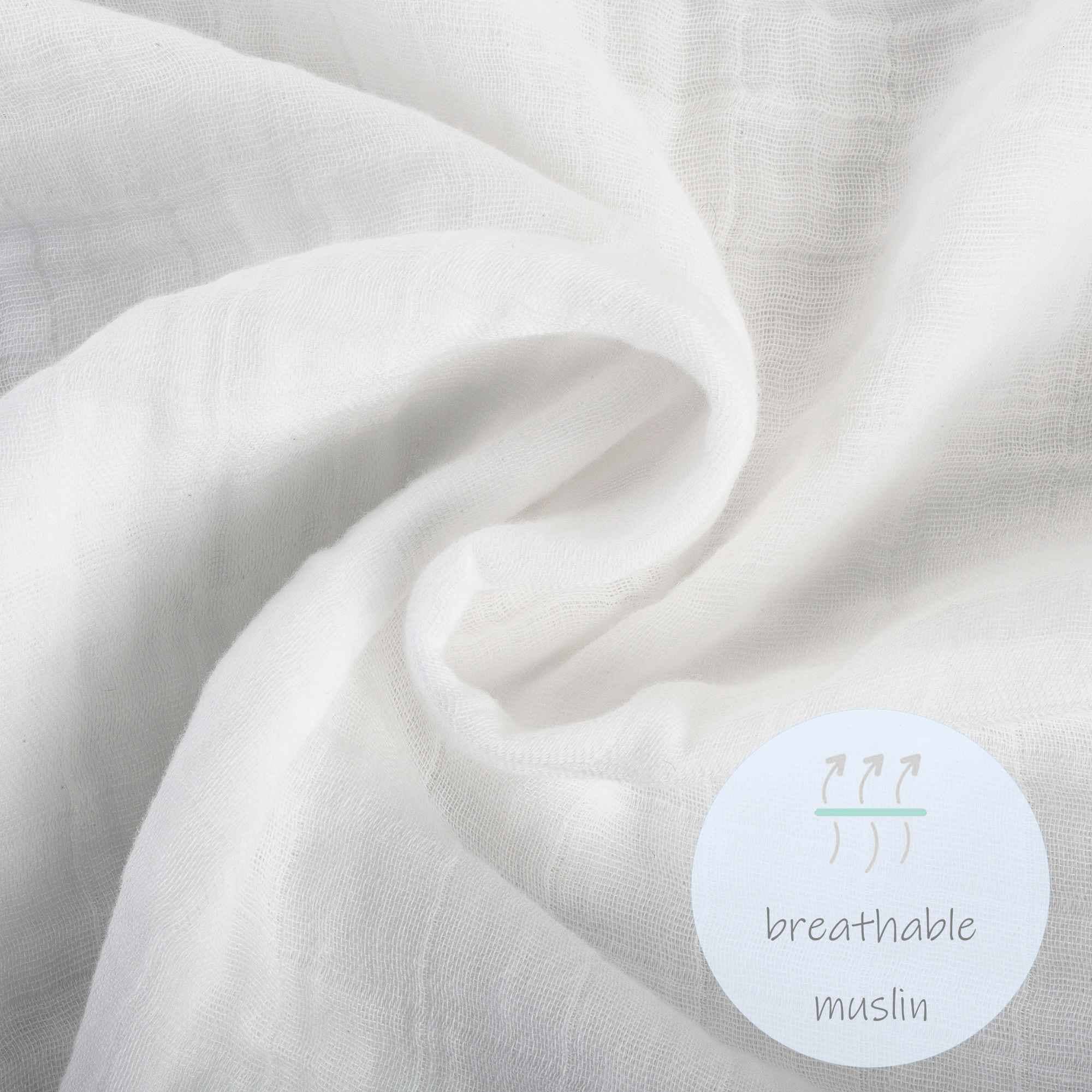 Muslin Swaddle Blanket (Elephant)
