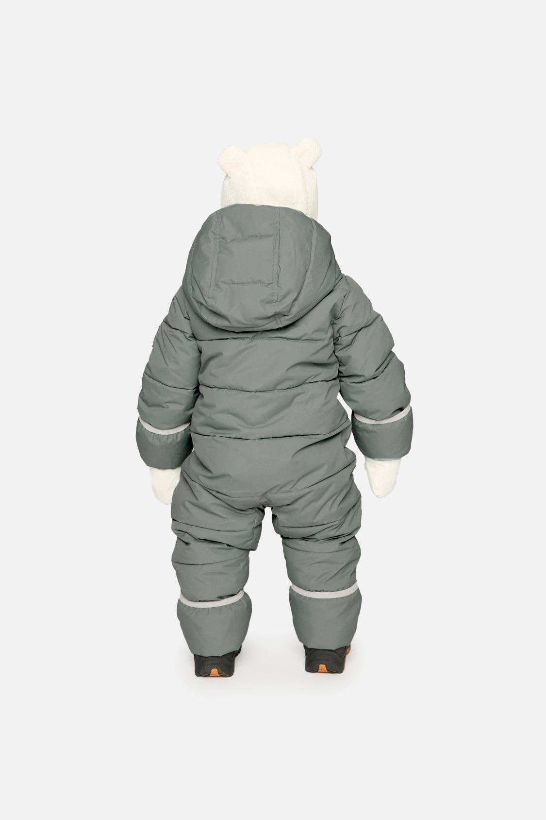 Baby Cloud One Piece Snowsuit (Sage Green)