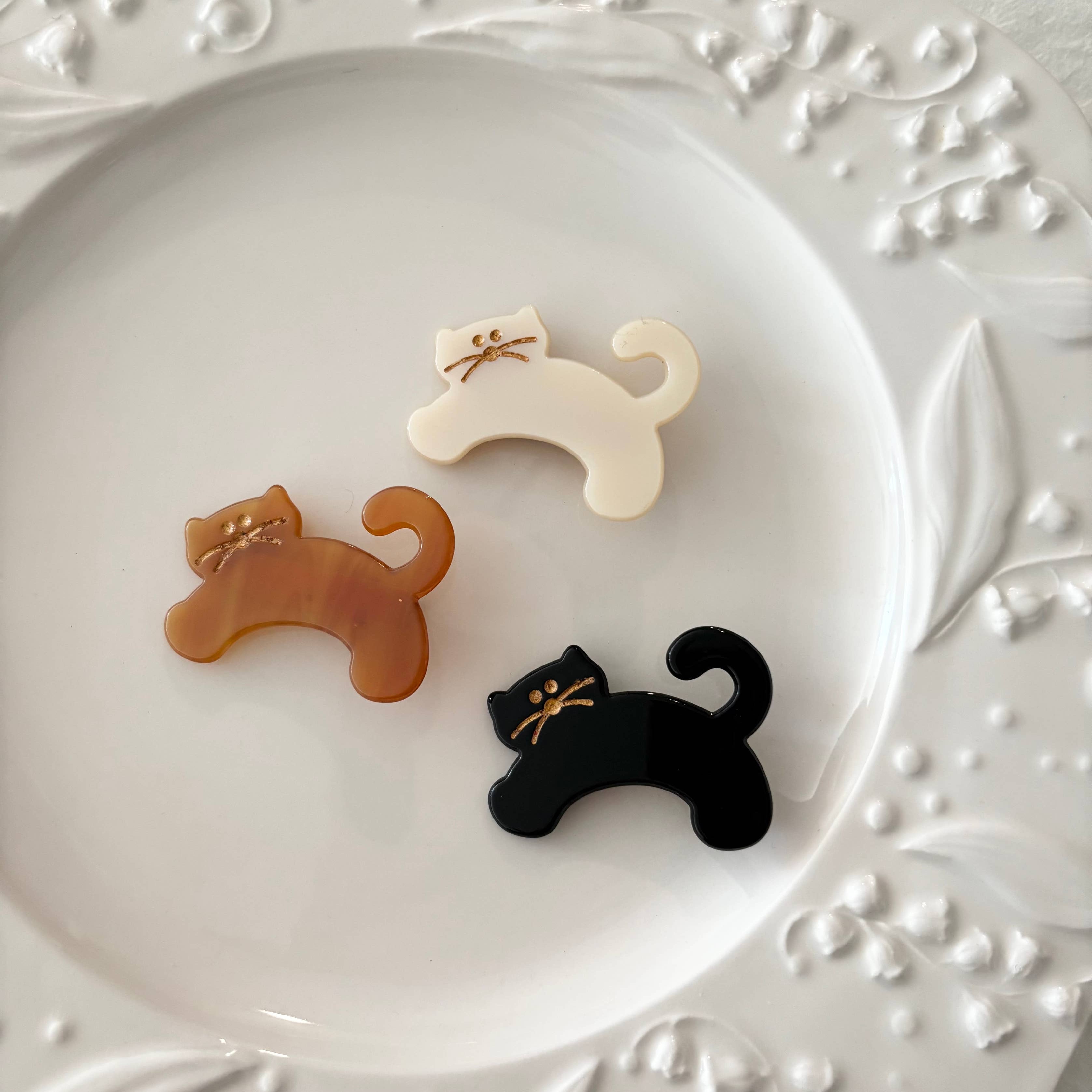 Mini Kitty Hair Clip (Doya)