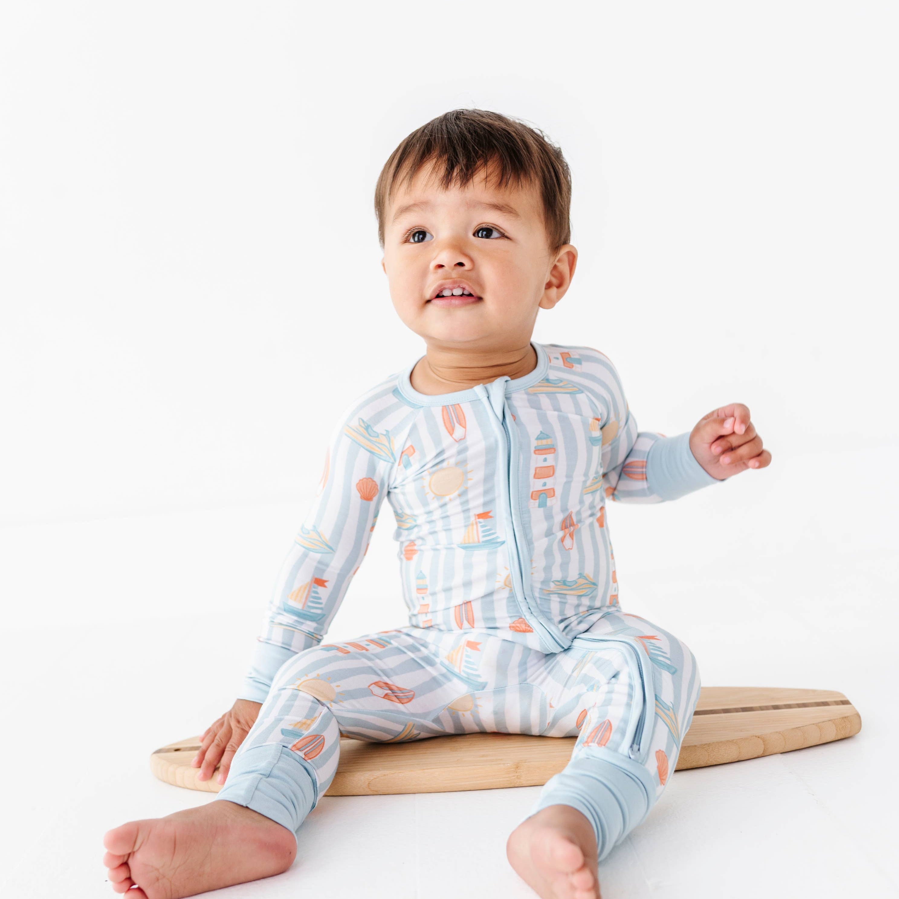 Convertible Footies (Boardwalk Buddies Blue)