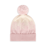 Ski Day Knit Beanie Hat (Sweet Pink)