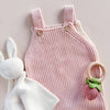 Teether Crochet Rattle Toy (Strawberry Pink)