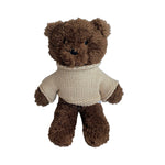 Milo Bear with Sweater (Chocolate)