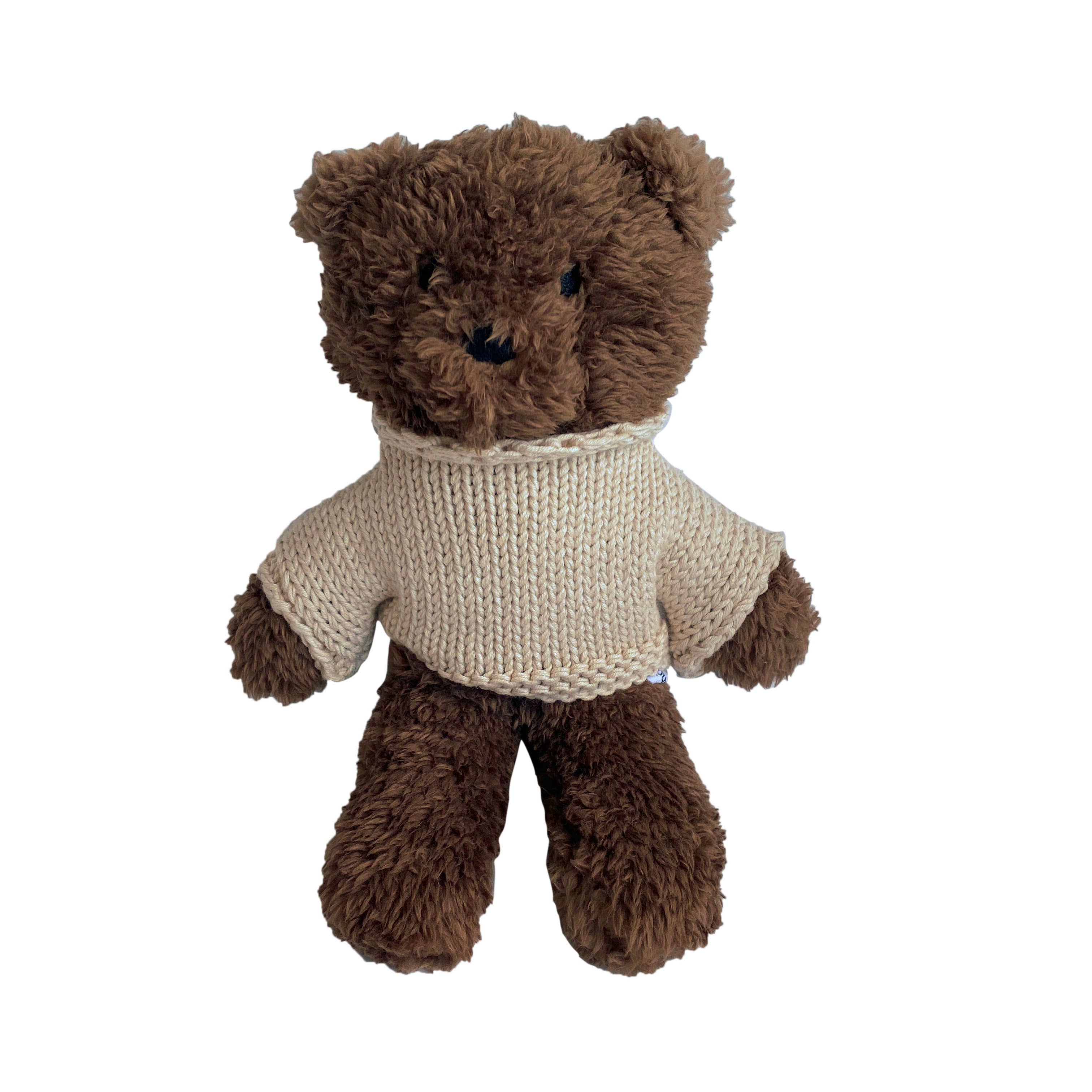 Milo Bear with Sweater (Chocolate)