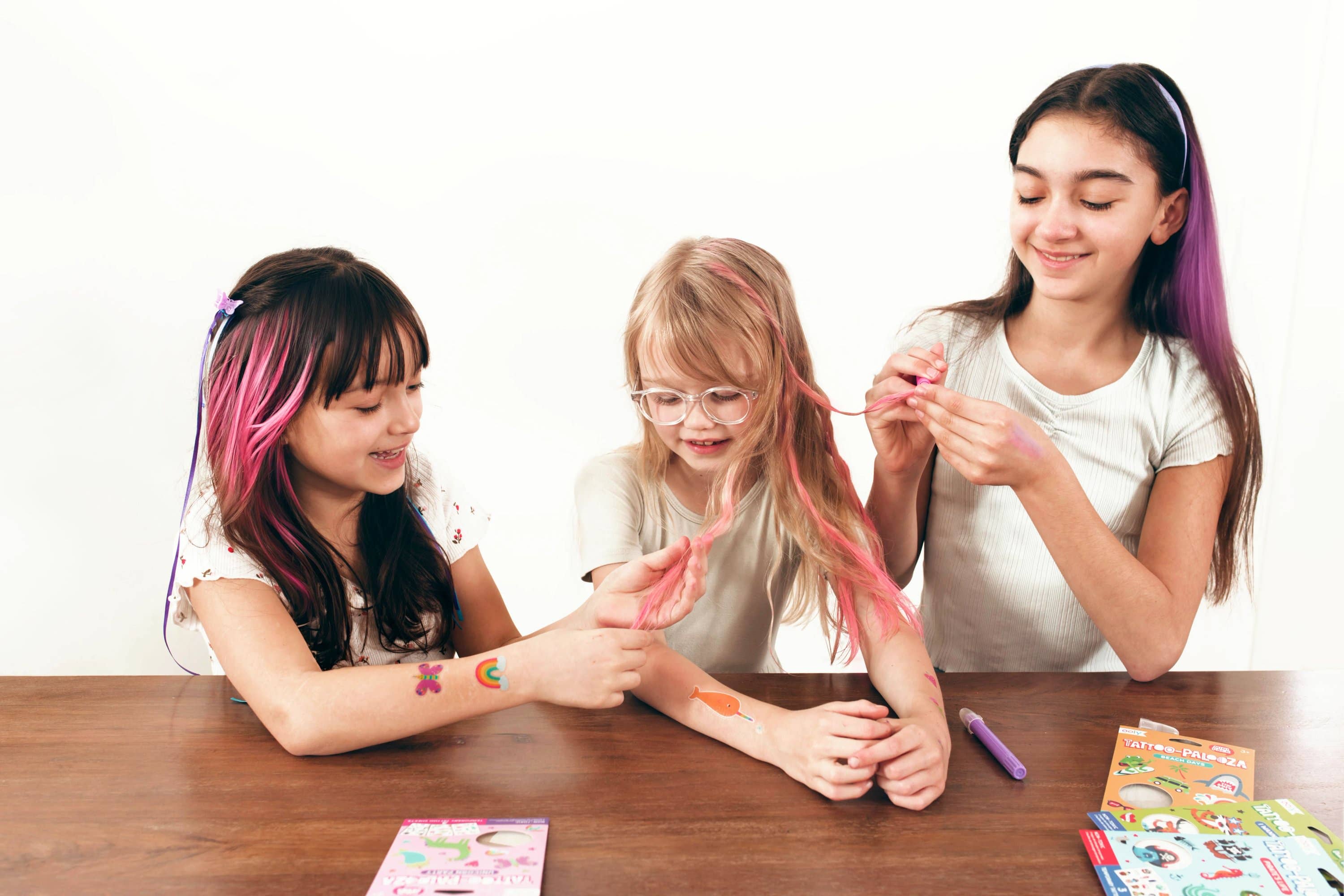 Hair Doodlers Hair Crayons (Set of 6 Colors)