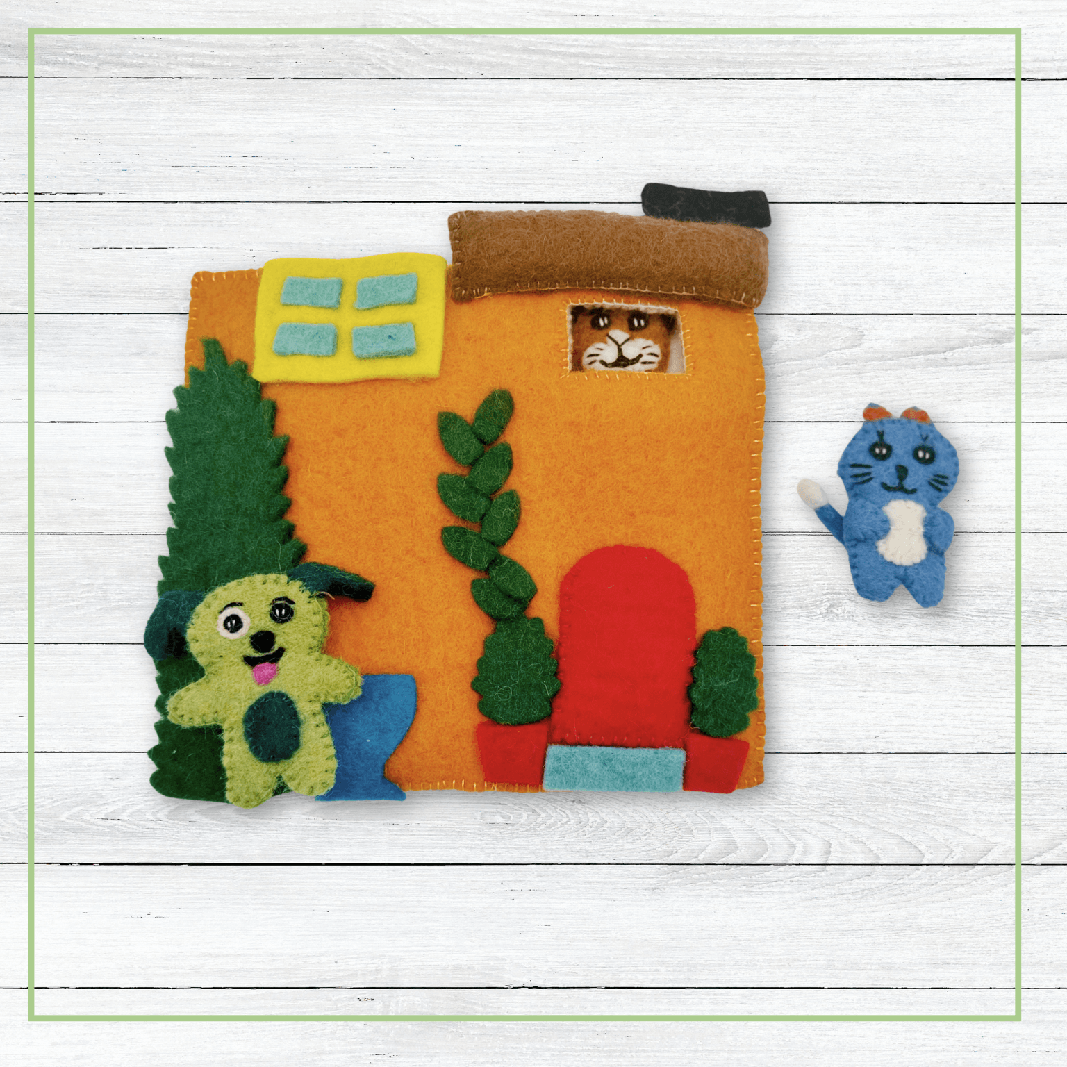 Pet Pals Finger Puppet Set (House)