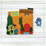 Pet Pals Finger Puppet Set (House)