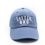 Little Bro Baseball Hat (Dusty Blue)
