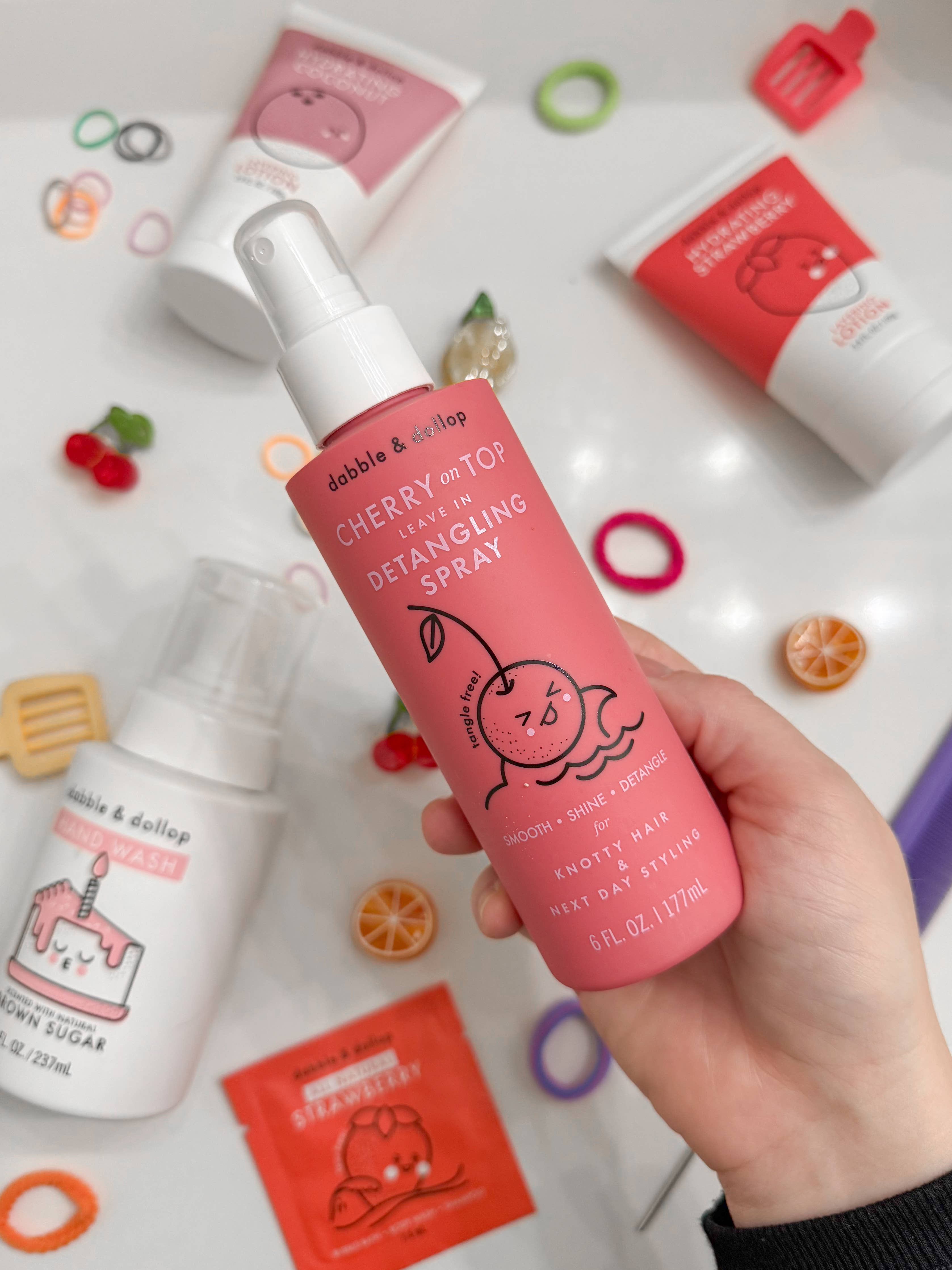 Hair Detangling & Conditioning Spray (Cherry on Top)