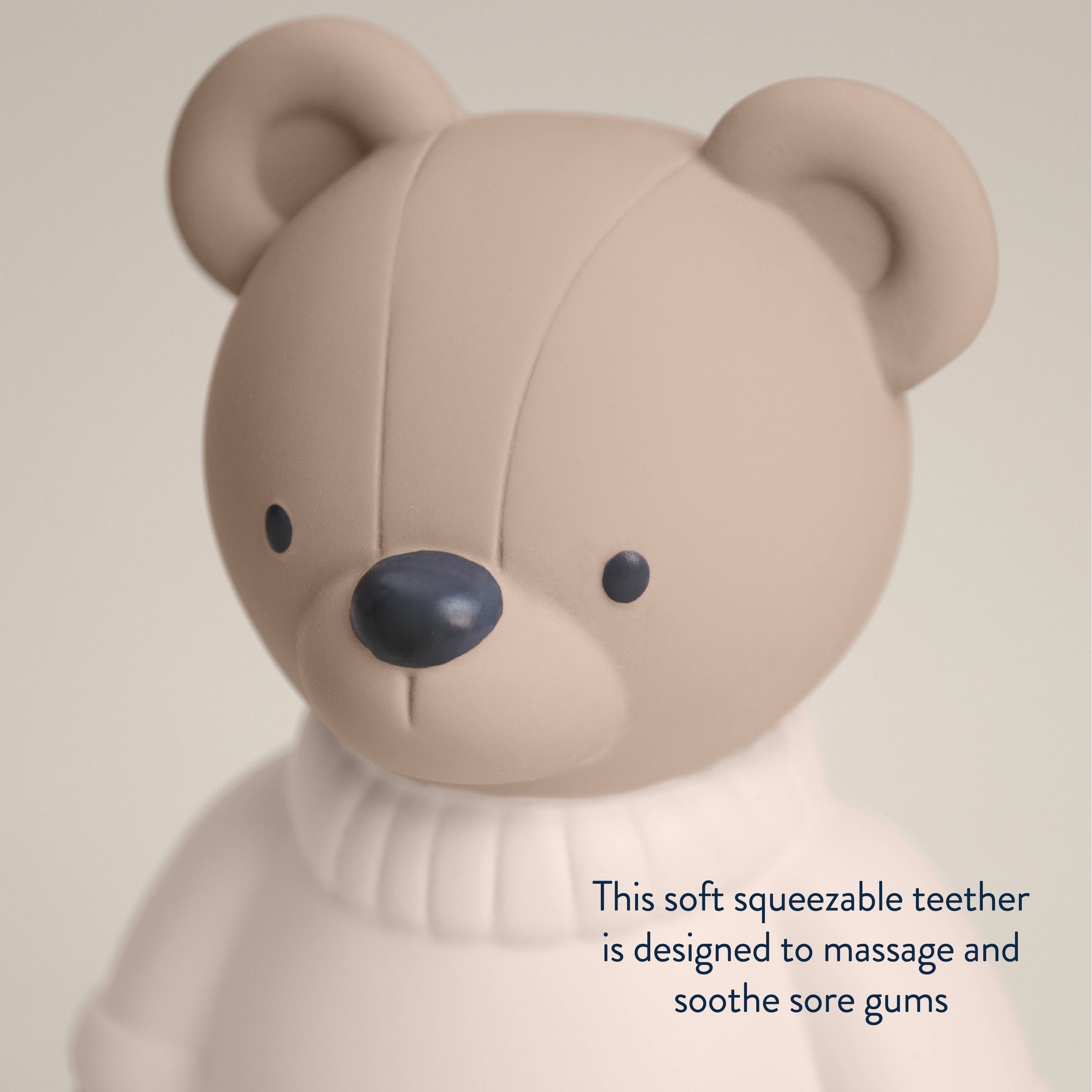 Comfort Crew Rubber Teether (Bear)