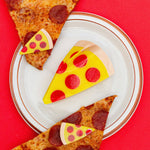Alligator Hair Clip Set (Pizza)