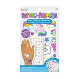 Tattoo-Palooza Tattoos & Nail Stickers (Unicorns & Rainbow)