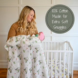 Muslin Swaddle Blanket (Golf A Round)